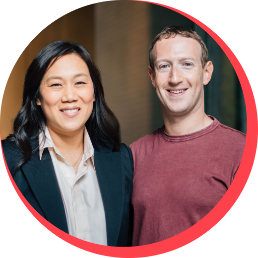 Priscilla Chan & Mark Zuckerberg