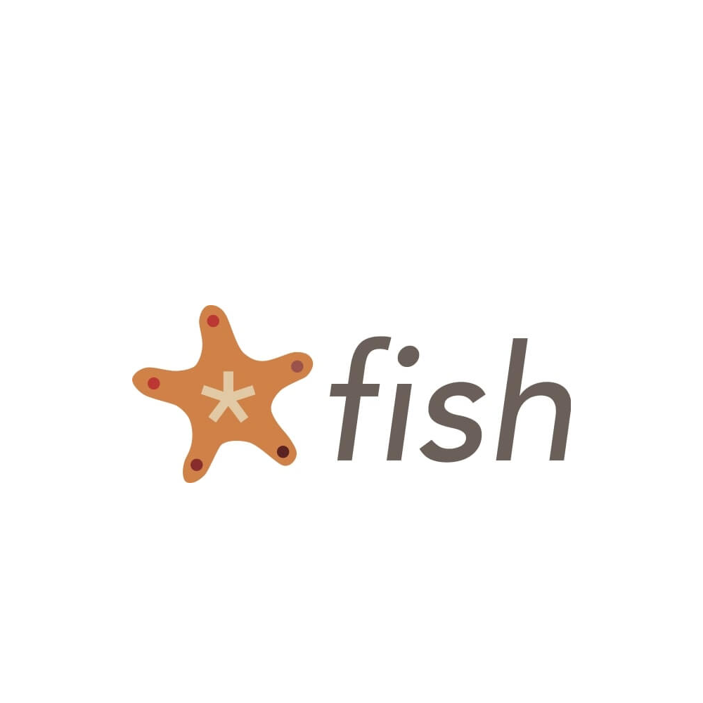 Starfish logo, with a stylized orange starfish on the left, and the word "fish" on the right (CZI Single-Cell Biology).