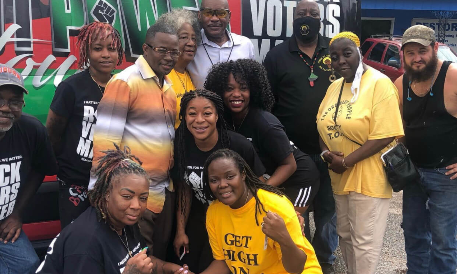 The Ordinary People’s Society organized a “Get Out The Vote” caravan and voters clinic.